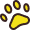 Badge Paw Icon